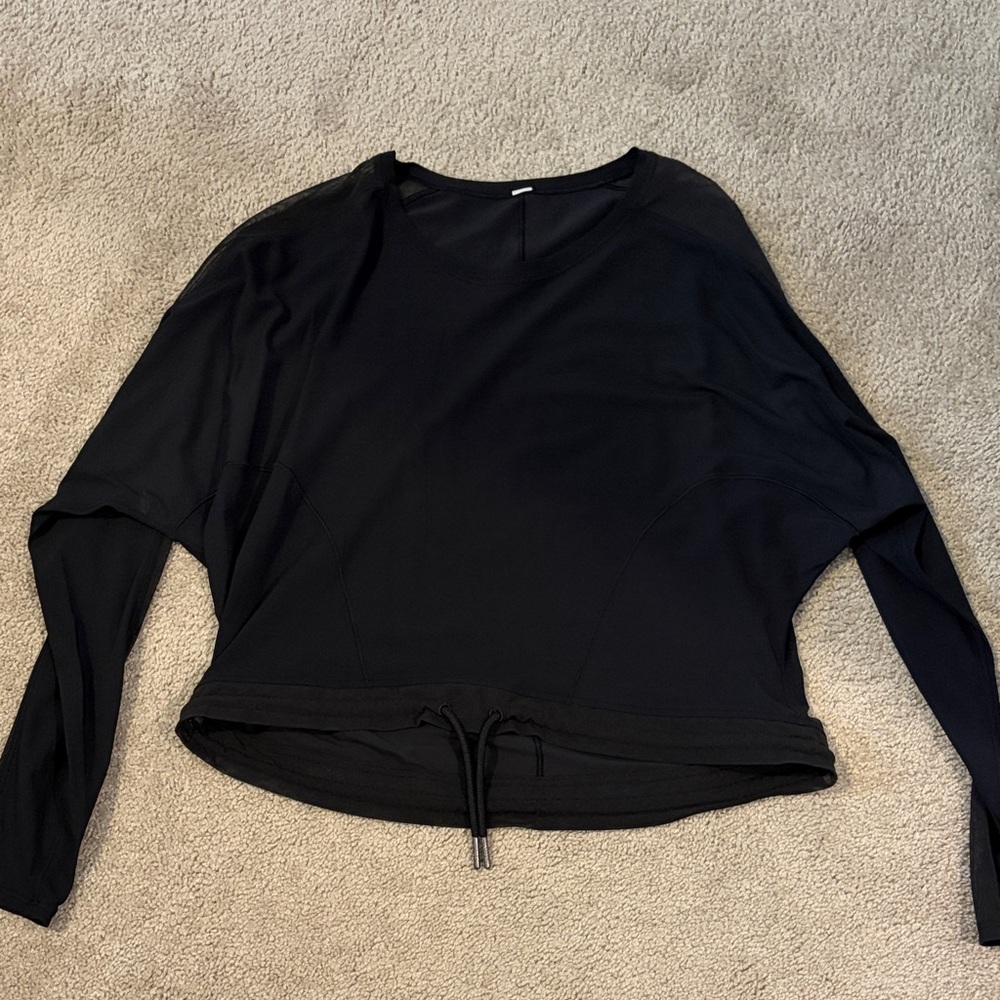 lululemon athletica Black Long Sleeve Top